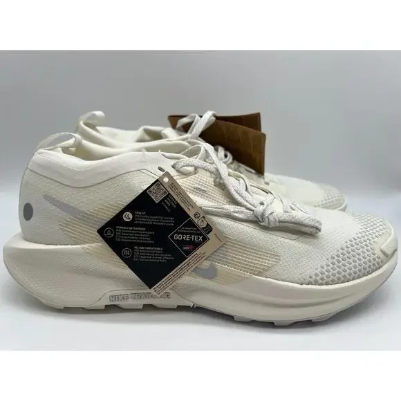 Nike Pegasus Trail 5 GTX White Photon Dust FQ0908-101 Men's Size 10.5 - Picture 1 of 12